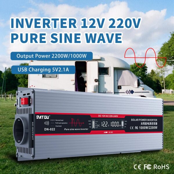 1200 wattCar Power Inverter Pure Sine wave